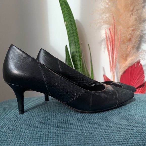 Coach Black Patent Heels - Picture 2 of 2